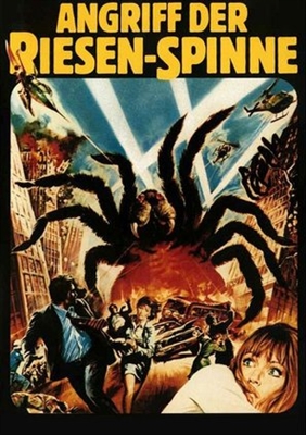 The Giant Spider Invasion Canvas Poster