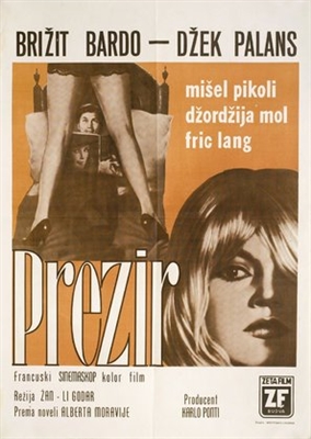 Le mépris Poster with Hanger