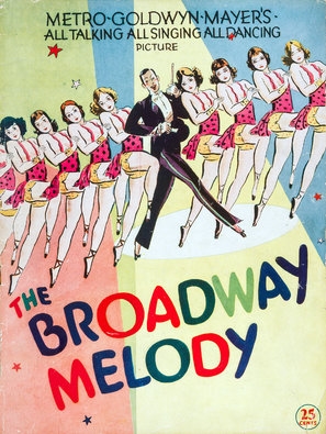 The Broadway Melody Wooden Framed Poster