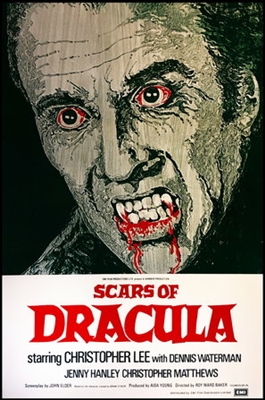 Scars of Dracula Canvas Poster