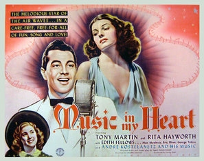 Music in My Heart Canvas Poster