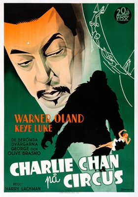 Charlie Chan at the Circus Canvas Poster
