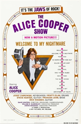 Alice Cooper: Welcome to My Nightmare  calendar