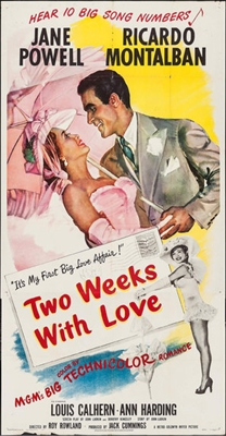 Two Weeks with Love Wooden Framed Poster