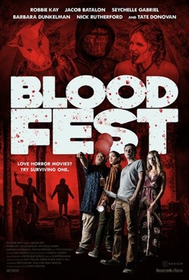 Blood Fest Poster with Hanger