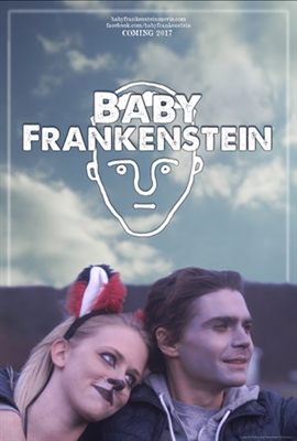 Baby Frankenstein Wooden Framed Poster
