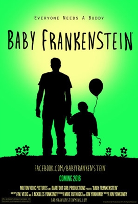 Baby Frankenstein Poster with Hanger