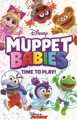 Muppet Babies Wooden Framed Poster