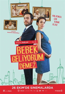 Bebek Geliyorum Demez Poster with Hanger