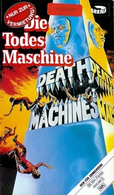 Death Machines Wooden Framed Poster