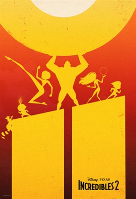 Incredibles 2 Metal Framed Poster
