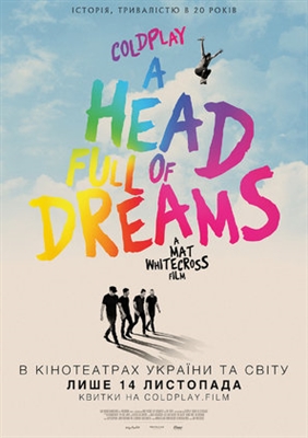 Coldplay: A Head Full of Dreams Canvas Poster