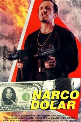 Narco Dollar Wooden Framed Poster