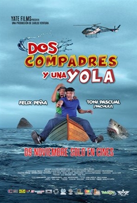 Dos Compadres y una Yola Poster with Hanger