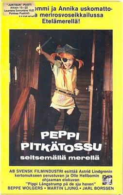 Pippi Långstrump på de sju haven Canvas Poster
