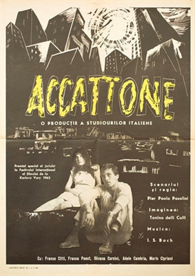 Accattone Canvas Poster