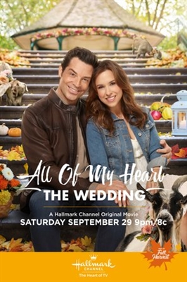 All of My Heart: The Wedding Canvas Poster