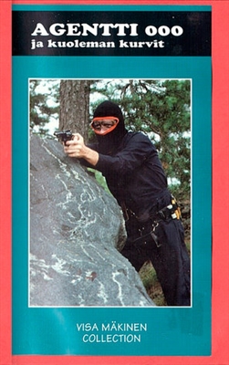 Agentti 000 ja kuoleman kurvit Wooden Framed Poster