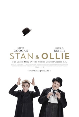 Stan &amp; Ollie Wooden Framed Poster