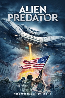 Alien Predator Metal Framed Poster