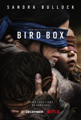 Bird Box Wooden Framed Poster