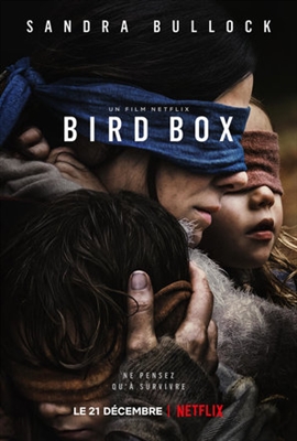 Bird Box Wooden Framed Poster