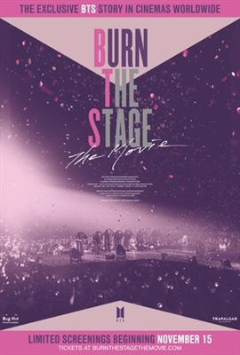 Burn the Stage: The Movie Poster with Hanger