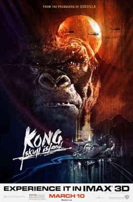 Kong: Skull Island Wooden Framed Poster