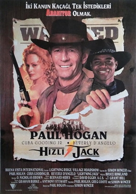 Lightning Jack Wooden Framed Poster