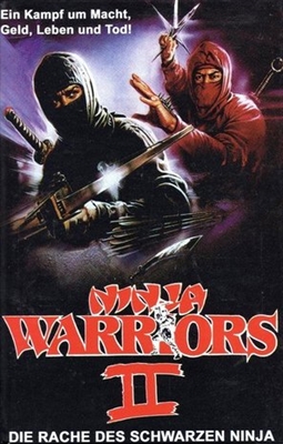 Golden Ninja Warrior Wooden Framed Poster