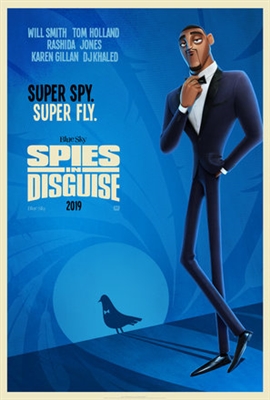 Spies in Disguise pillow