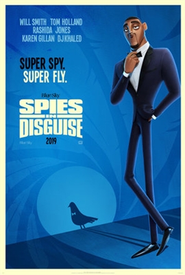 Spies in Disguise tote bag