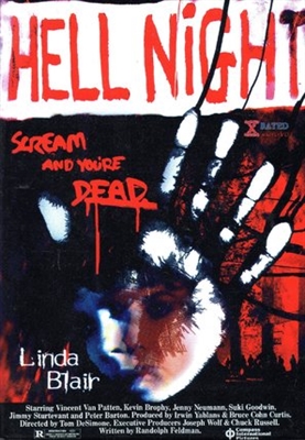 Hell Night Canvas Poster