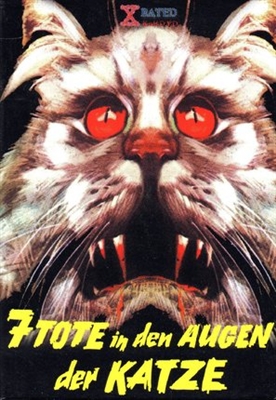 La morte negli occhi del gatto Poster with Hanger