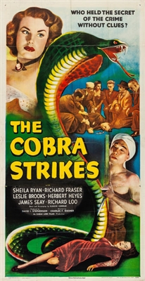 The Cobra Strikes tote bag