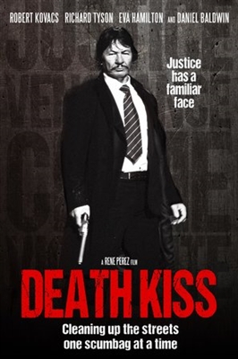Death Kiss Wooden Framed Poster