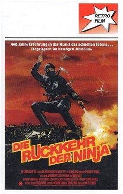 Revenge Of The Ninja Metal Framed Poster