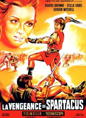 La vendetta di Spartacus Metal Framed Poster