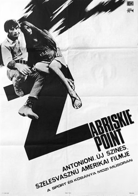 Zabriskie Point Poster with Hanger
