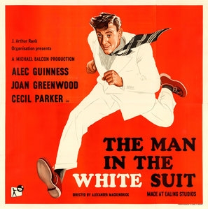 The Man in the White Suit Metal Framed Poster