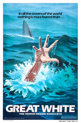 L'ultimo squalo Metal Framed Poster