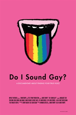 Do I Sound Gay? Wooden Framed Poster