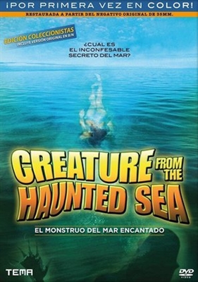 Creature from the Haunted Sea Wooden Framed Poster