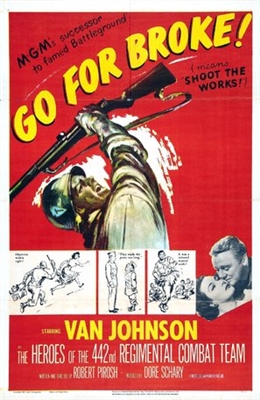 Go for Broke! Canvas Poster