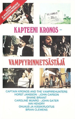 Captain Kronos - Vampire Hunter Wooden Framed Poster