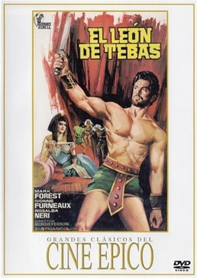 Leone di Tebe Wooden Framed Poster