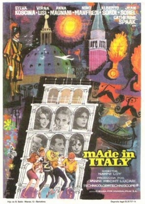 Made in Italy Wooden Framed Poster