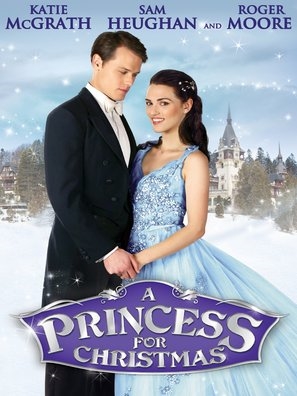 A Princess for Christmas Poster with Hanger