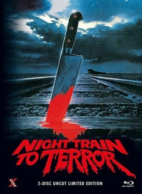 Night Train to Terror pillow