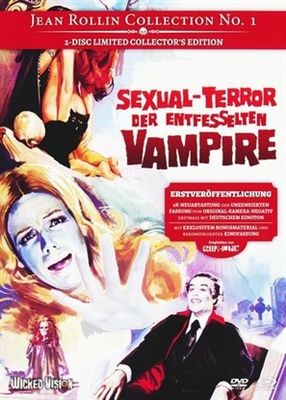 Le frisson des vampires Wooden Framed Poster